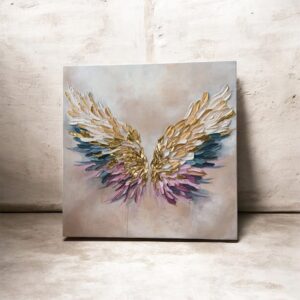 Skrzydła 3D kolorowe standard